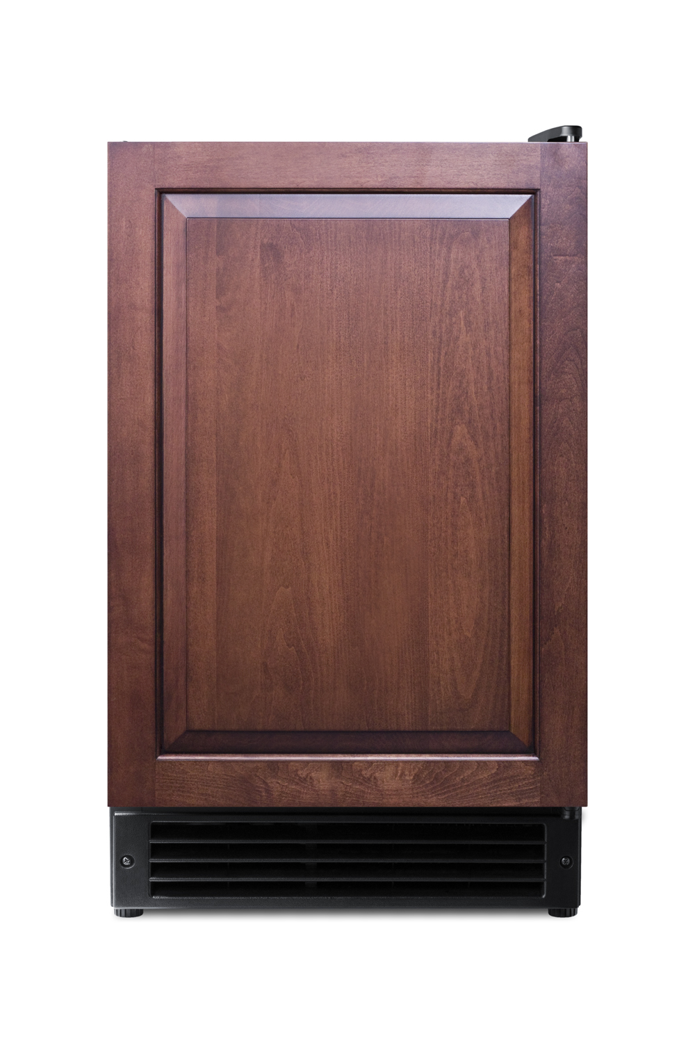 Built-in undercounter manual defrost icemaker with panel-ready door; no drain required